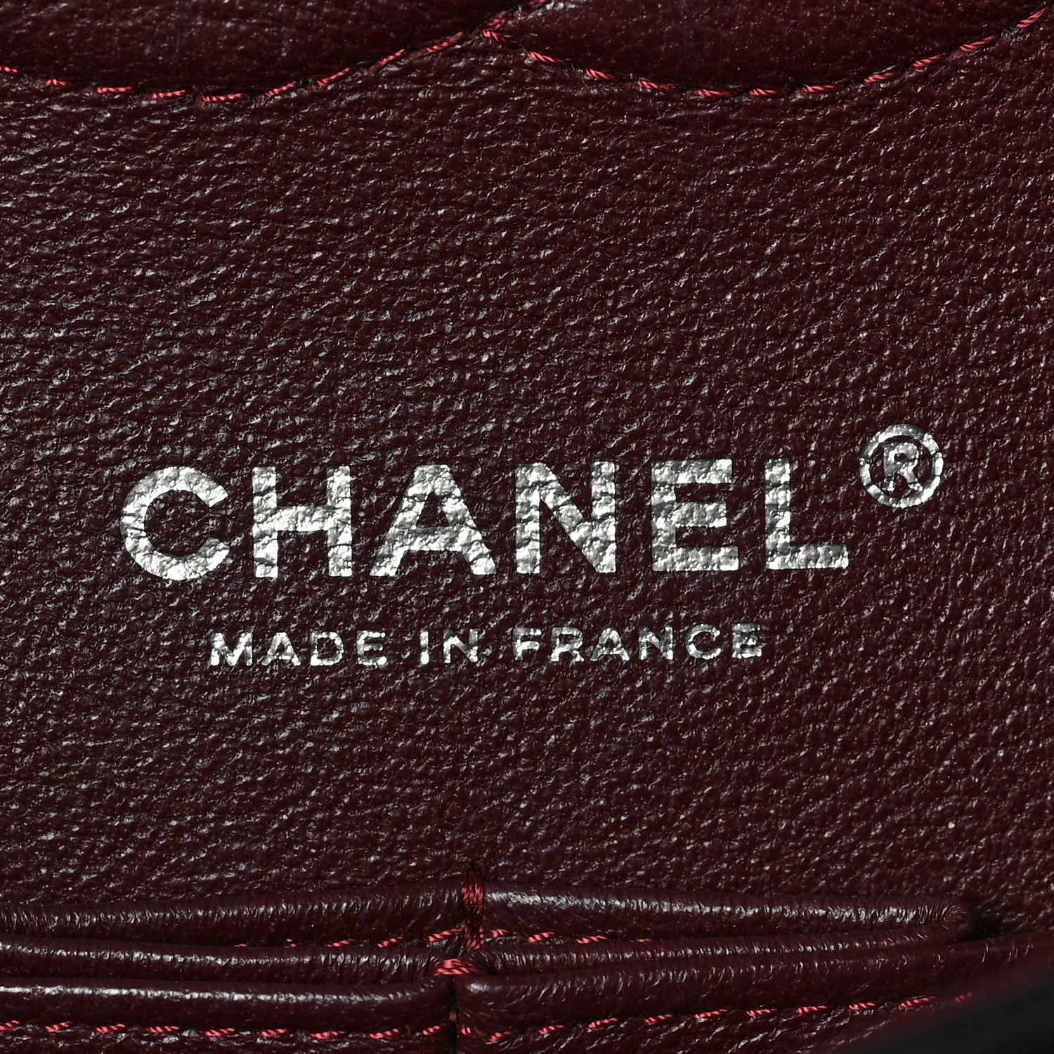 Chanel Lambskin Chevron Quilted Medium Double Flap Black 7 of 8