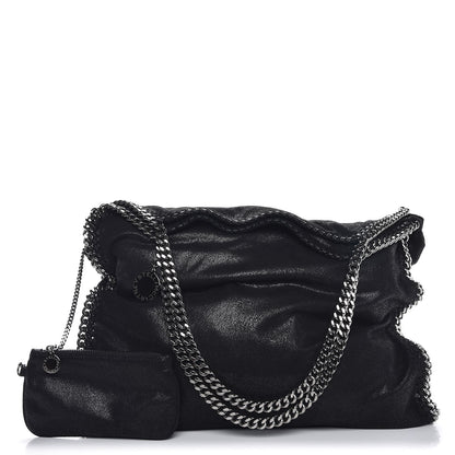 Stella McCartney Shaggy Deer Big Falabella Tote Black 1 of 8