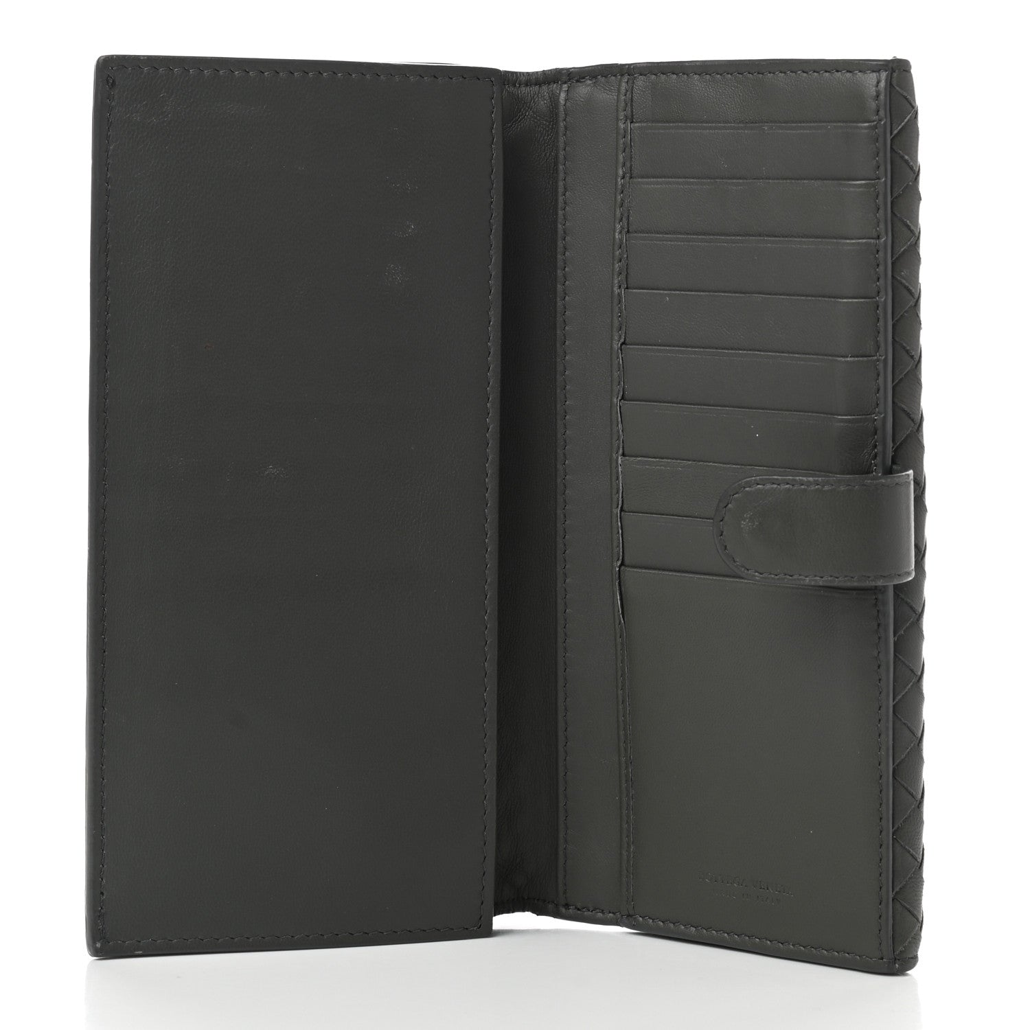 Bottega Veneta Nappa Intrecciato Continental Wallet Grey 5 of 11