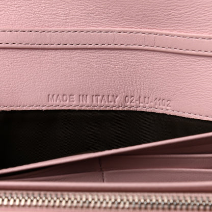 Christian Dior Patent Cannage Lady Dior Rendezvous Wallet On Chain Pink 6 of 9