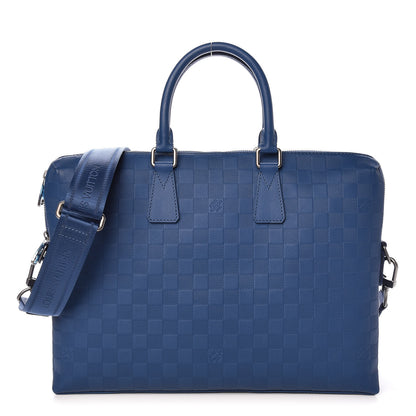Louis Vuitton Damier Infini Porte-Documents Jour Neptune 1 of 11