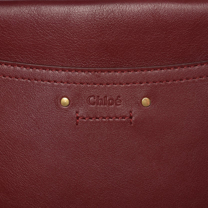 Chloe Smooth Calfskin Medium Roy Clutch Plum Purple 8 of 10