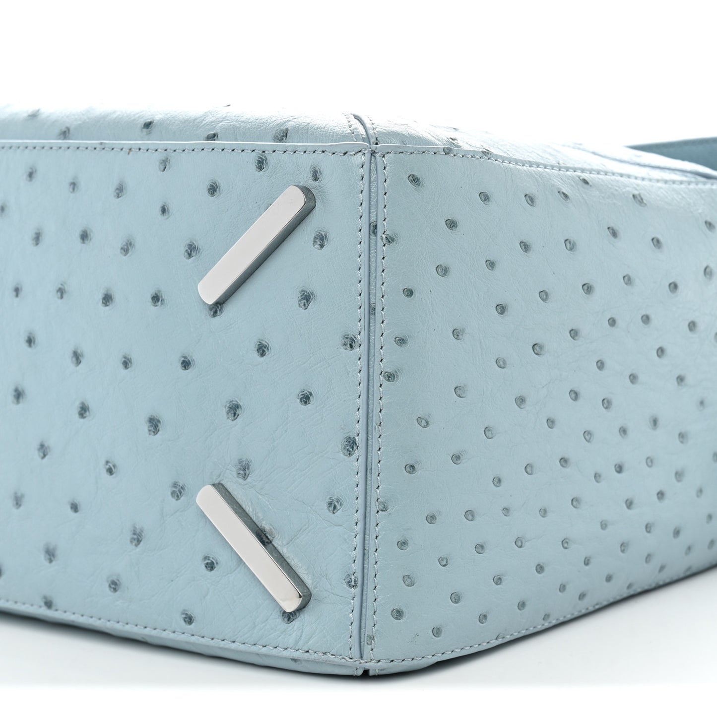 Ostrich Large Puzzle Bag Blue