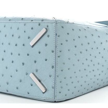 Loewe Ostrich Large Puzzle Bag Blue 10 of 10