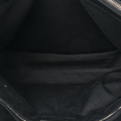 Saint Laurent Calfskin Y Quilted Monogram Large Loulou Chain Satchel Black 7 of 14