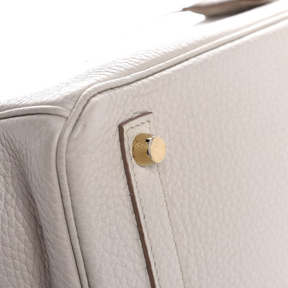 Hermes Taurillon Clemence Birkin 30 Beton 7 of 34
