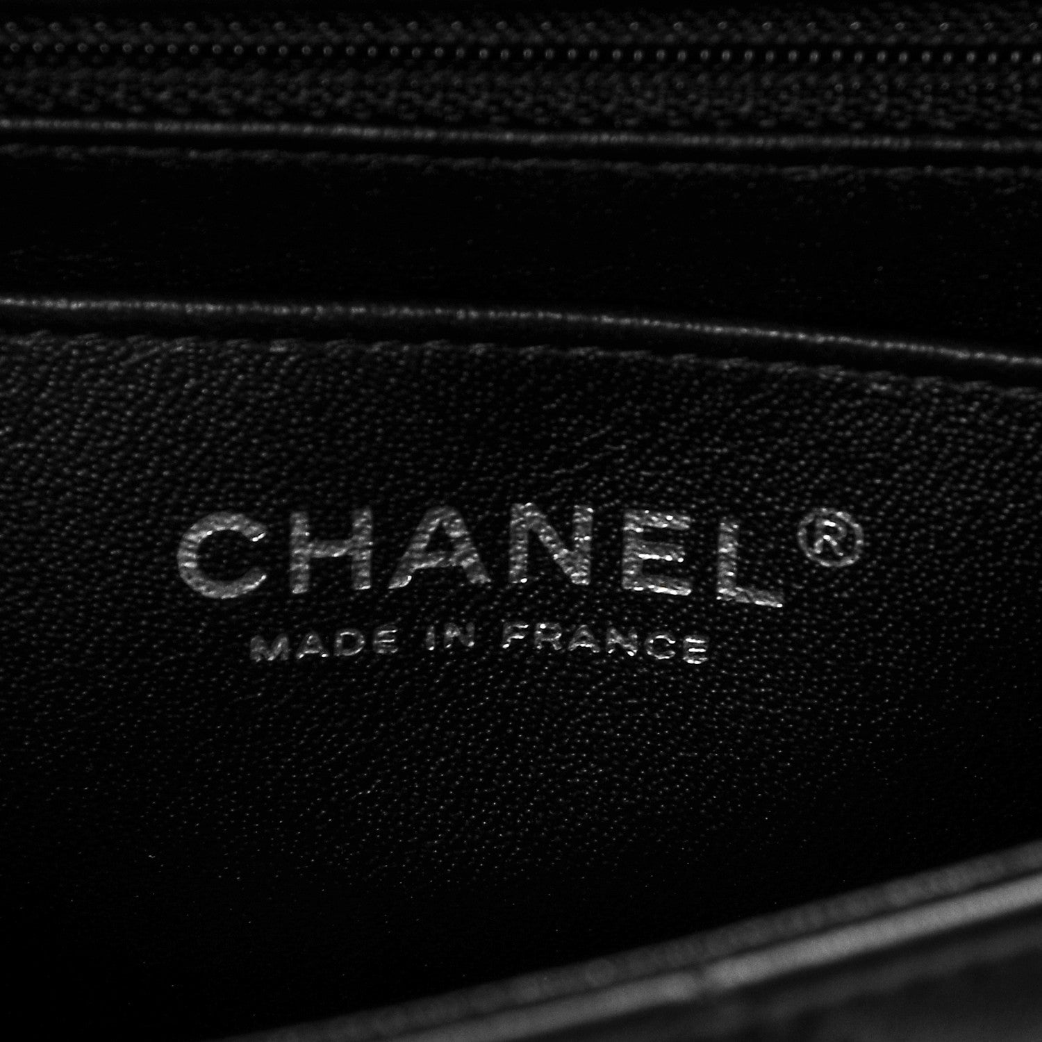 Chanel Lambskin Quilted Mini Rectangular Flap Black 6 of 7