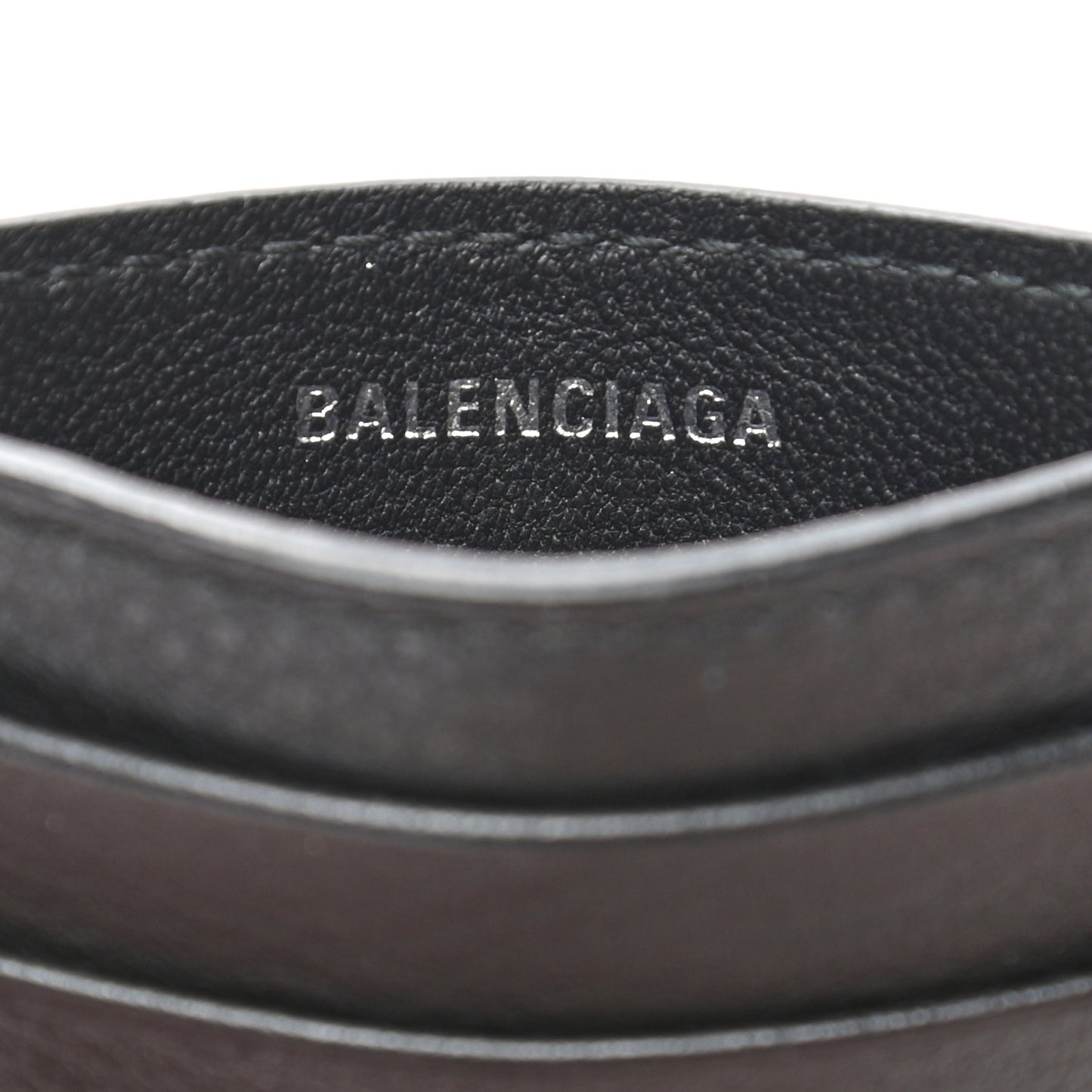 Calfskin Multi Card Case Black