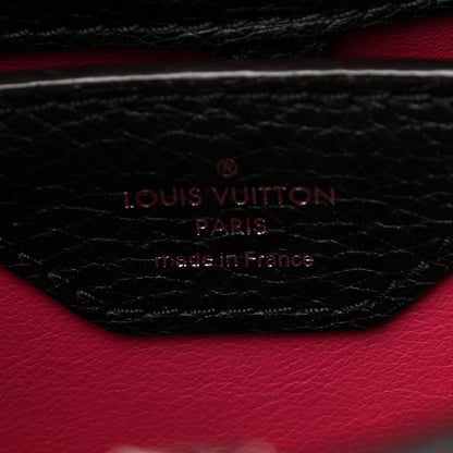 Louis Vuitton Taurillon Capucines BB Black 6 of 8