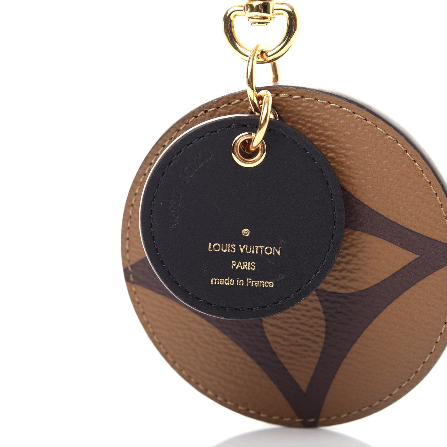 Monogram Reverse Key Holder Bag Charm