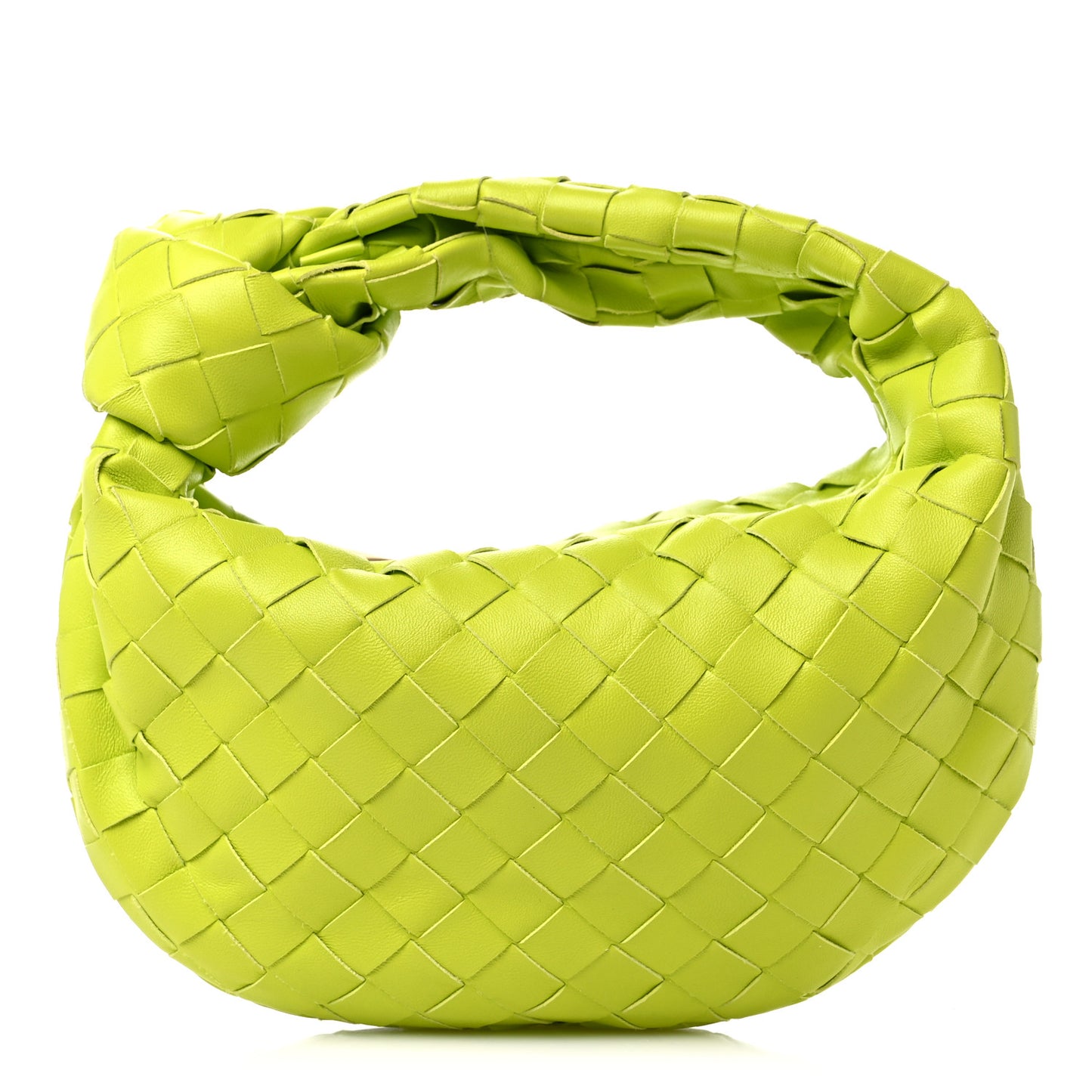 Nappa Intrecciato Mini Jodie Kiwi