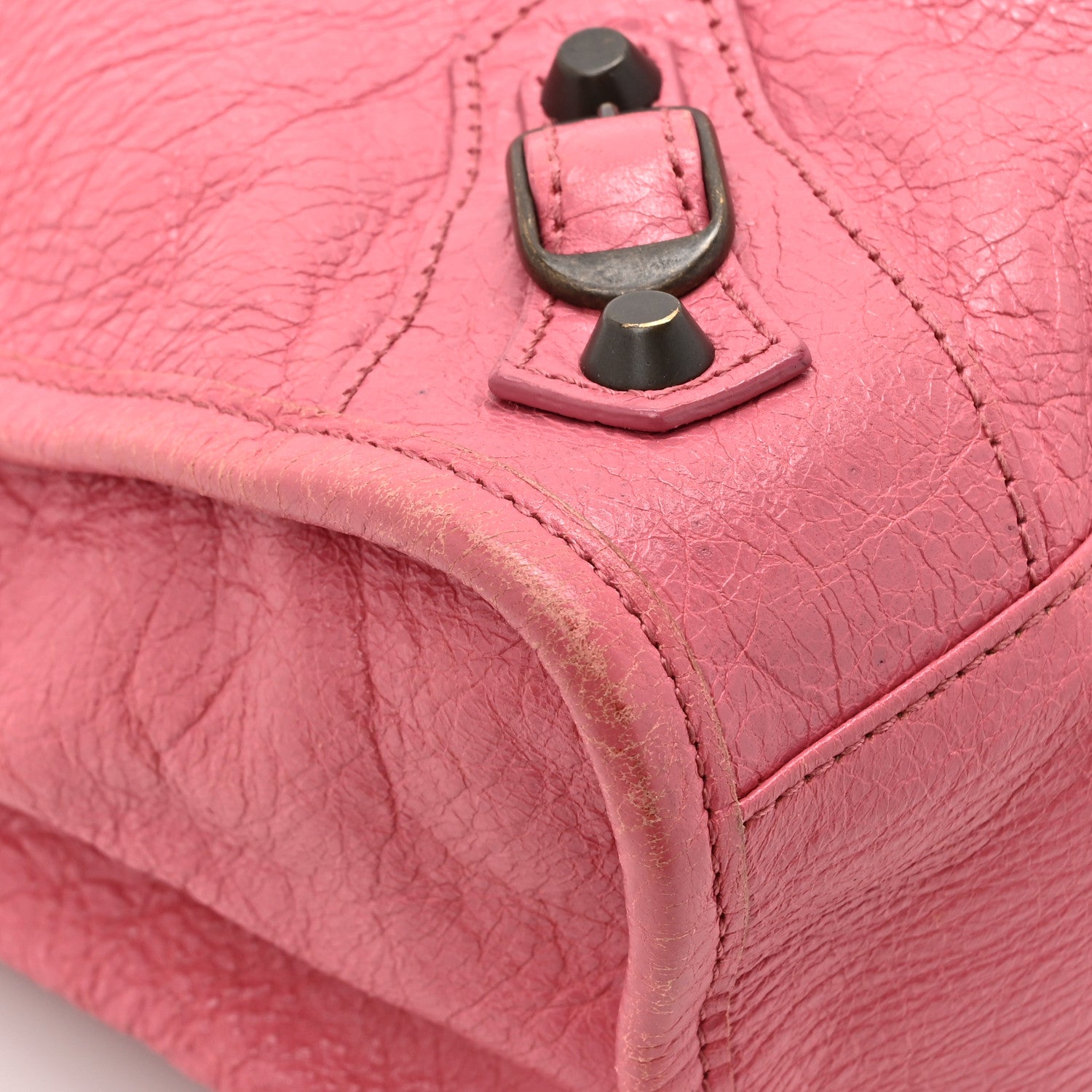 Balenciaga Agneau Classic Hardware City Rose Hortensia 11 of 18