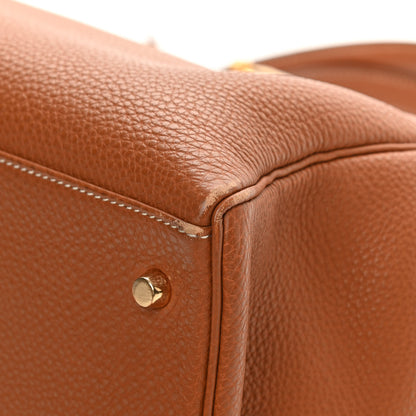 Hermes Togo Kelly Retourne 40 Gold 9 of 22