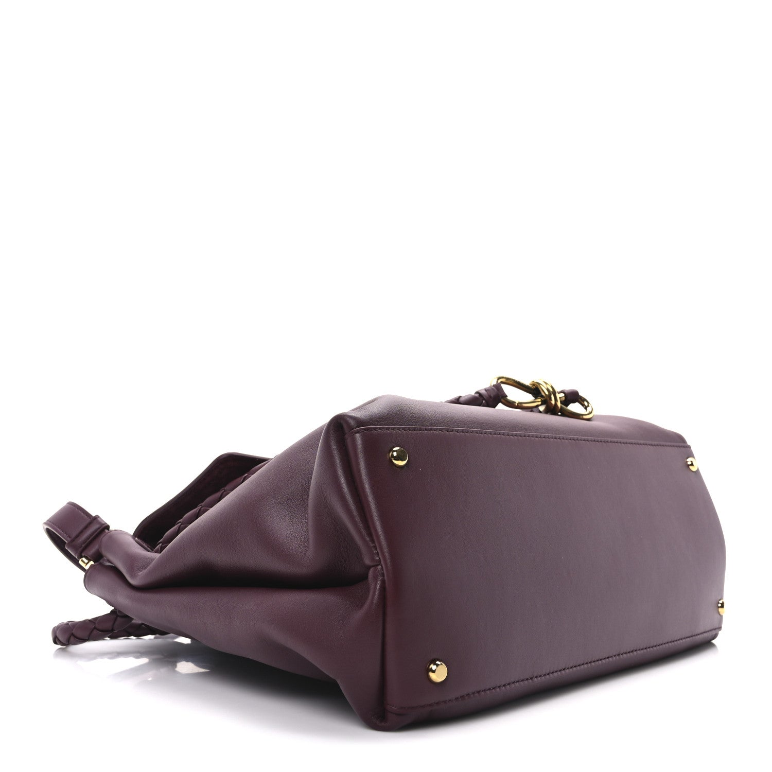 Bottega Veneta Silky Calfskin Medium Ciao Ciao Barolo 4 of 10
