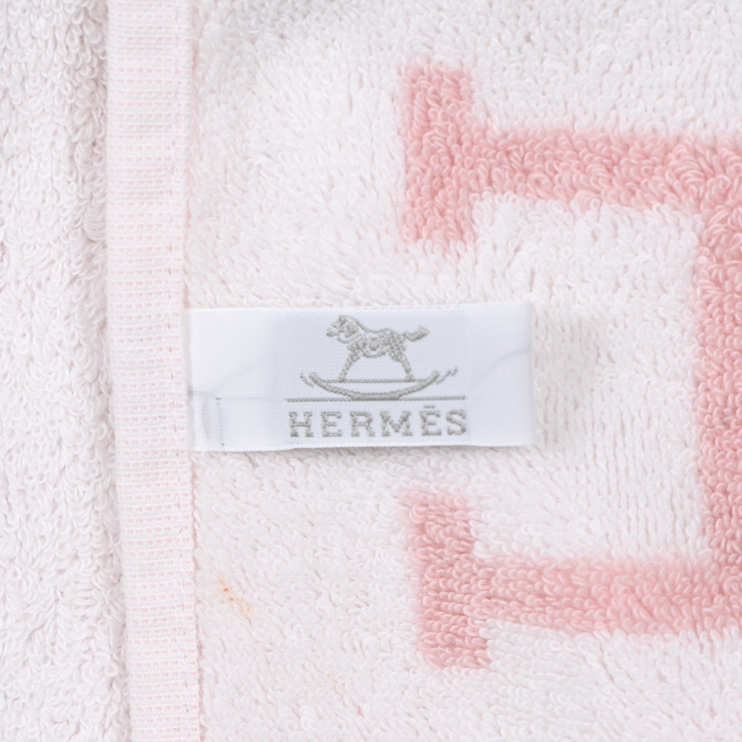 Hermes Cotton Avalon Bath Towel Rose Lilas 3 of 6