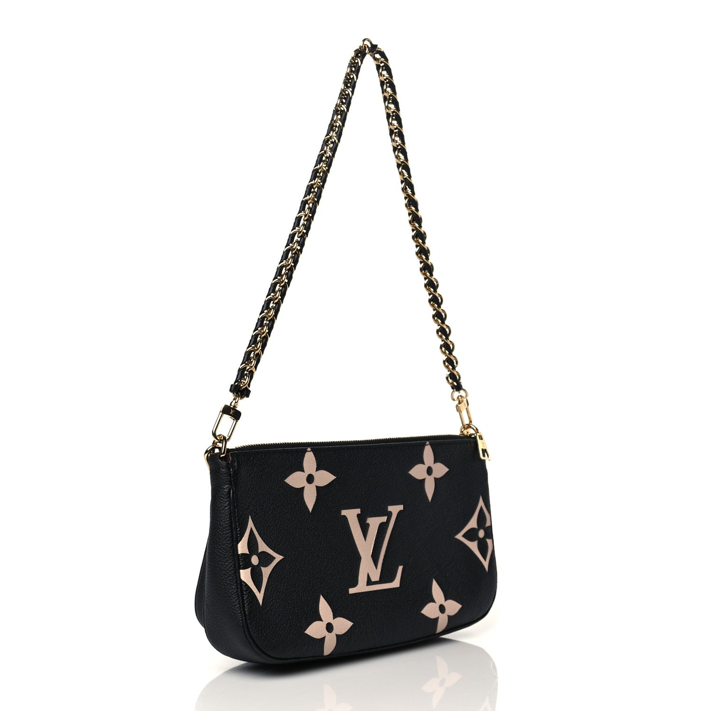 Empreinte Monogram Giant Multi Pochette Accessories Black Beige