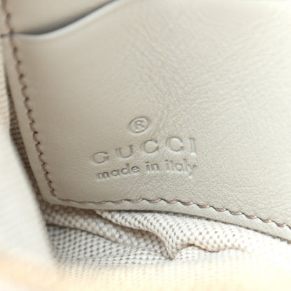 Gucci Monogram Mayfair Wristlet Off White 6 of 6
