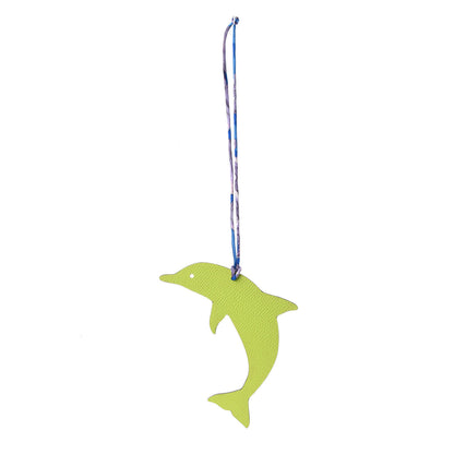 Hermes Epsom Togo Petit H Dolphin Bag Charm Kiwi Blue Jean 1 of 4