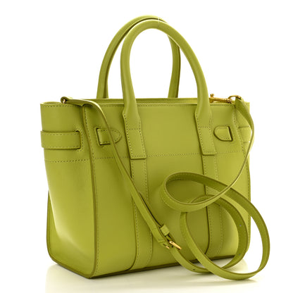 Mulberry Small Classic Silky Calfskin Mini Zipped Bayswater Meadow Green 3 of 9