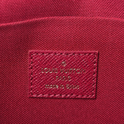 Louis Vuitton Monogram Pochette Felicie Chain Wallet Fuchsia 6 of 9