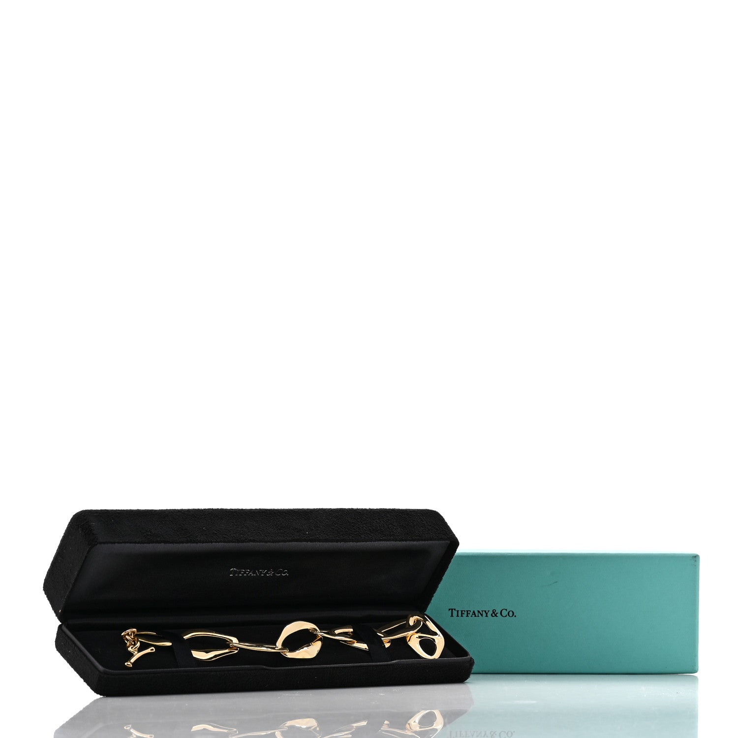 Tiffany 18K Yellow Gold Aegean Toggle Bracelet 5 of 5