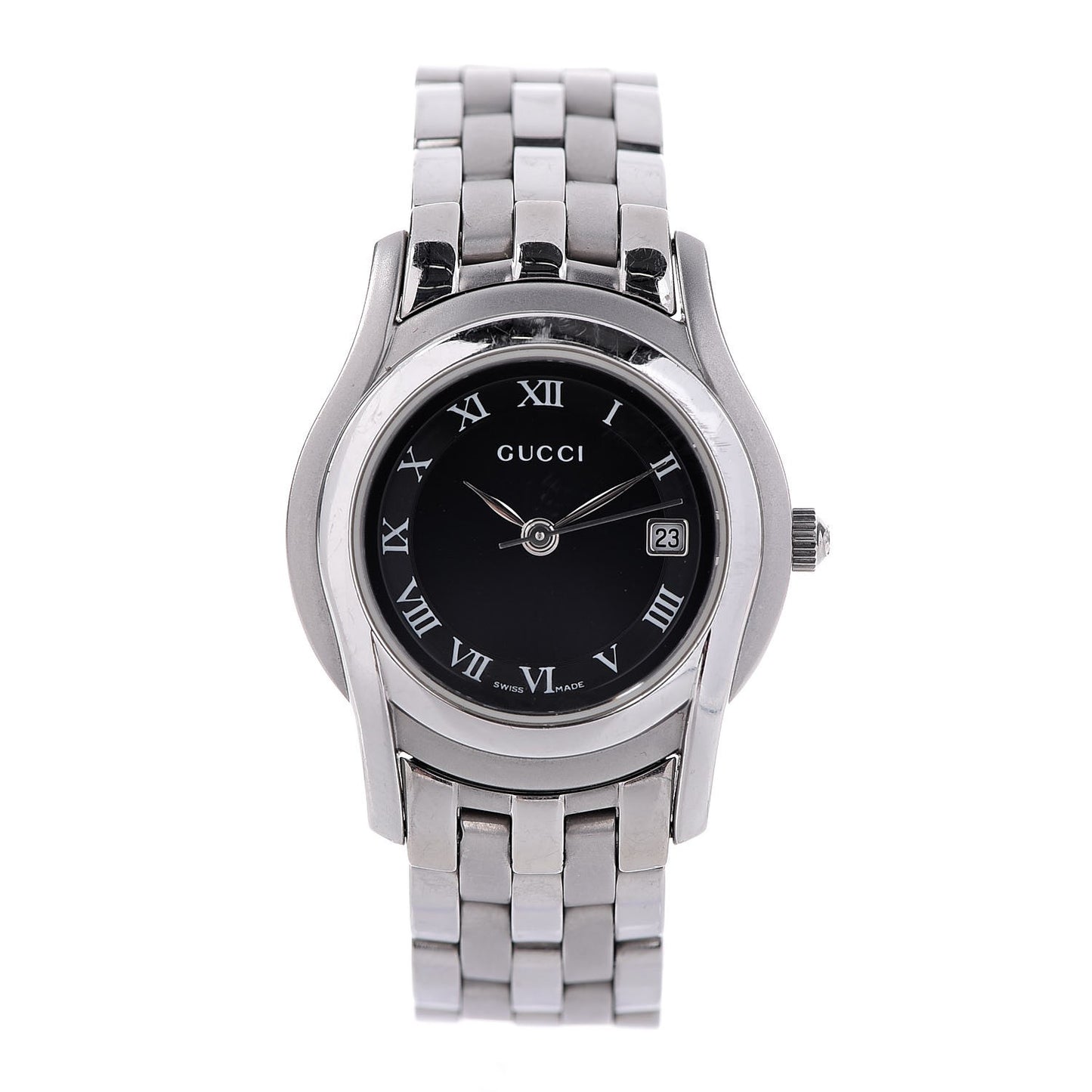 Stainless Steel 27mm 5500L Quartz Watch Black