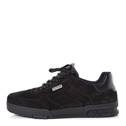 Louis Vuitton Suede Uniform Sneakers 10.5 Black 1 of 7