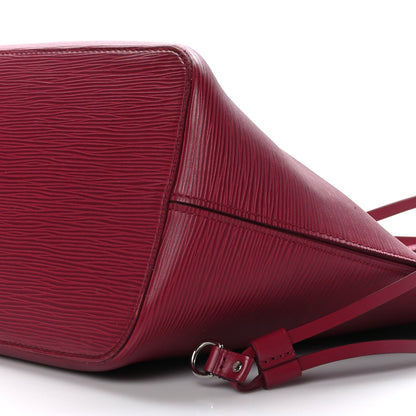 Louis Vuitton Epi Neverfull MM Fuchsia 9 of 10