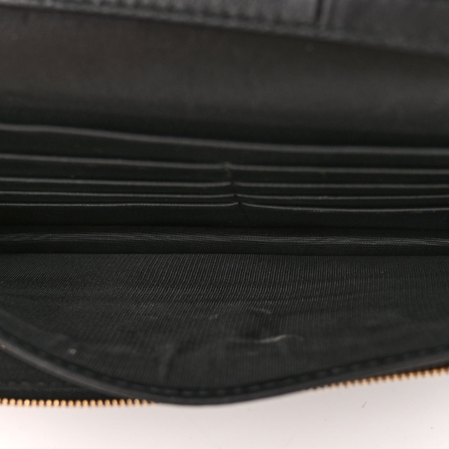 Microguccissima Crossbody Wallet Black