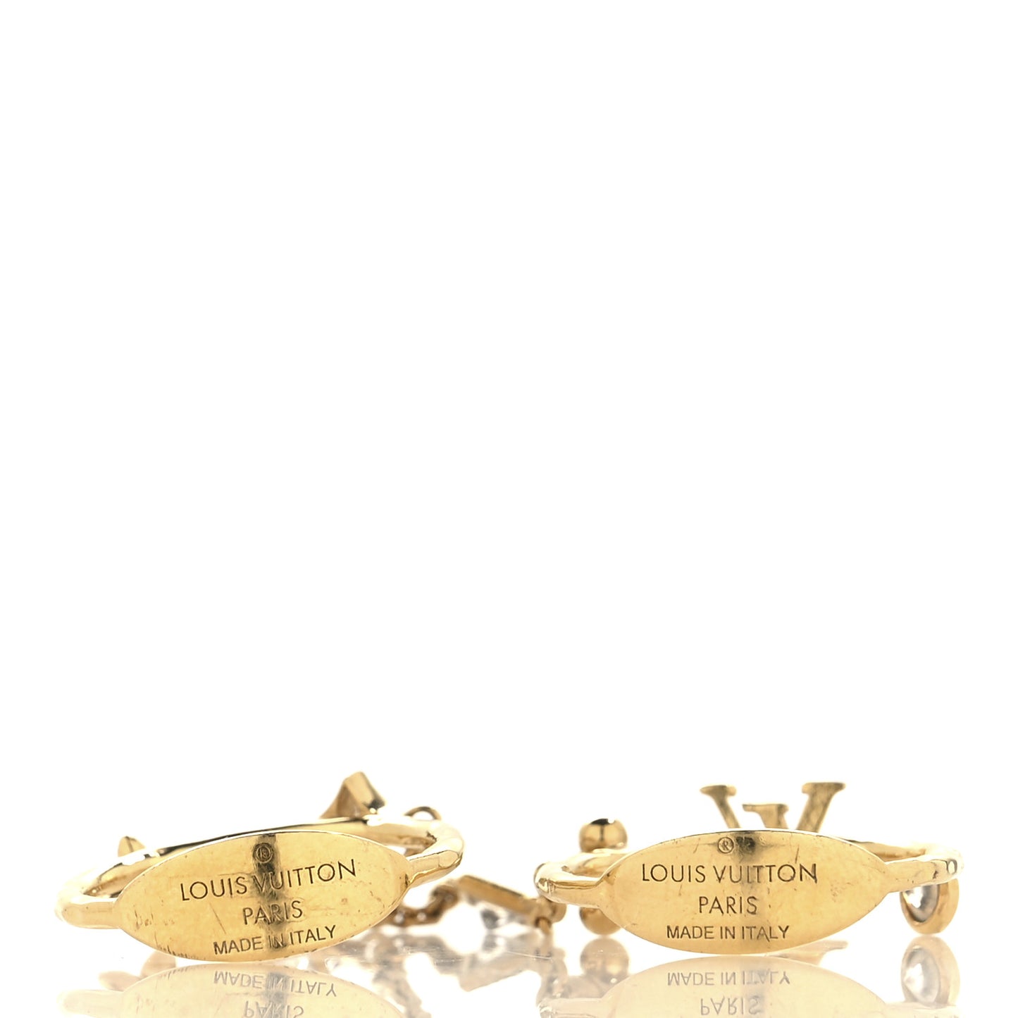 Metal LV In The Sky Double Ring S 50 5.25 Gold