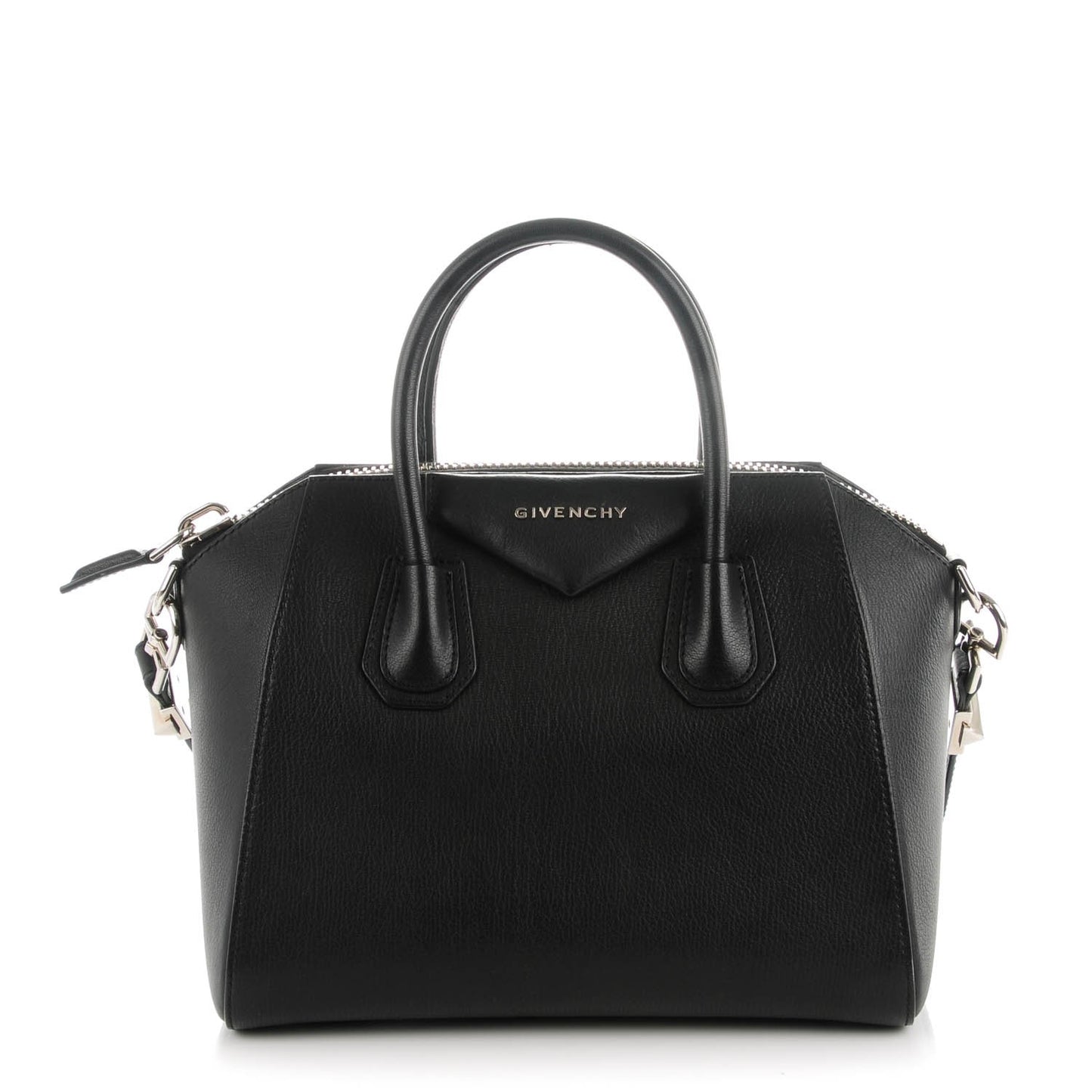 Sugar Goatskin Small Antigona Black