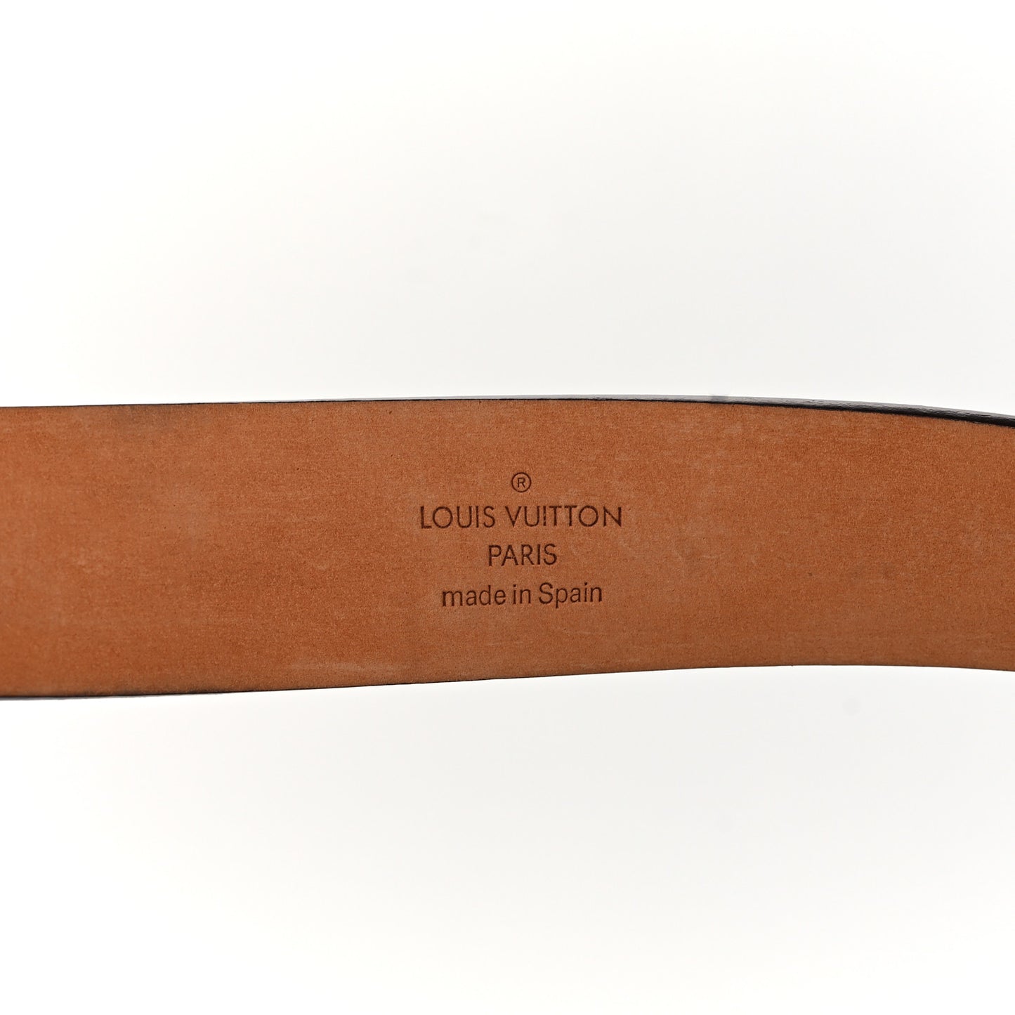 Monogram Ceinture Belt Silver Buckle 80 32