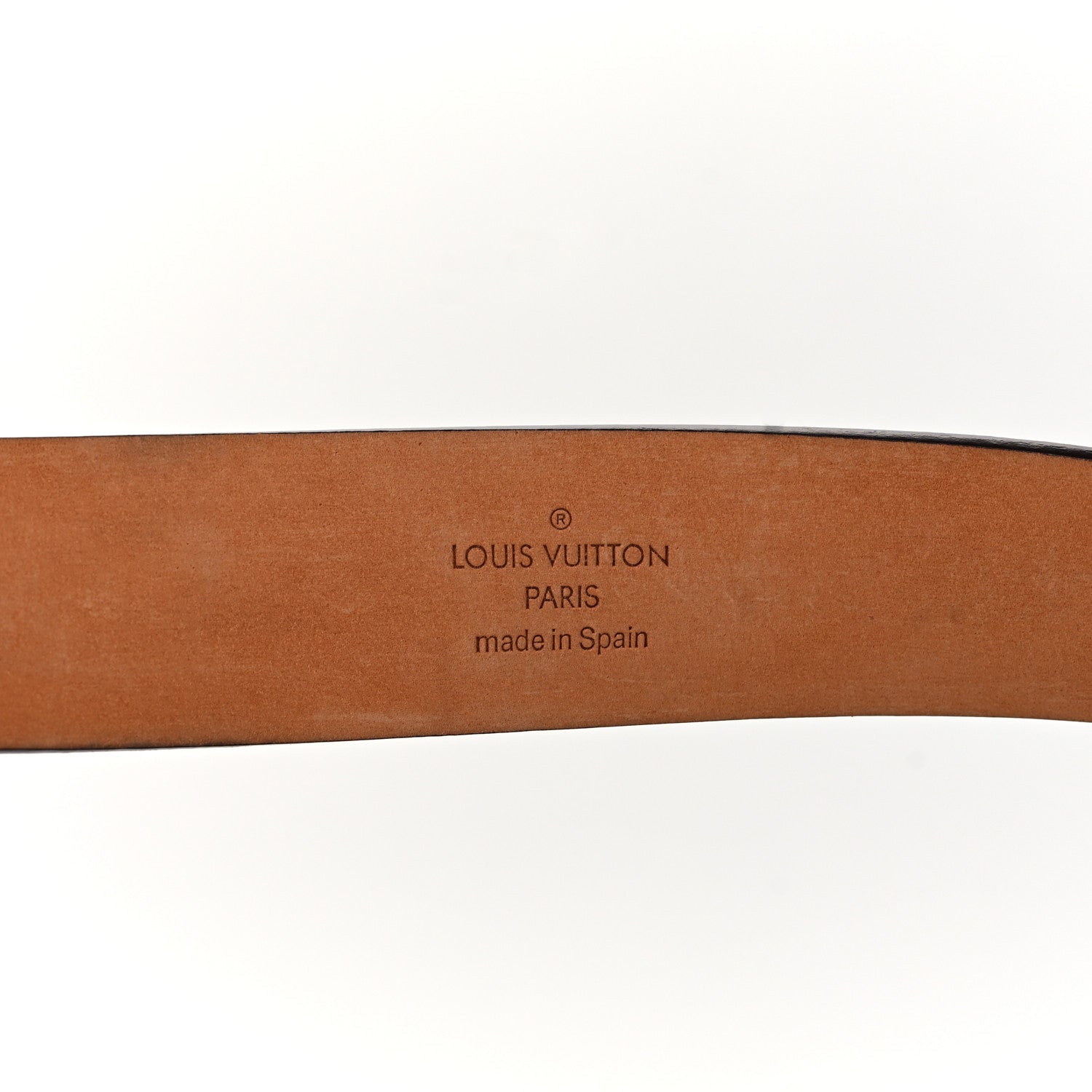 Louis Vuitton Monogram Ceinture Belt Silver Buckle 80 32 3 of 7