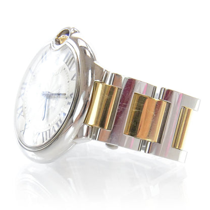 Cartier Stainless Steel 18K Yellow Gold 42mm Ballon Bleu De Automatic Watch 3 of 10