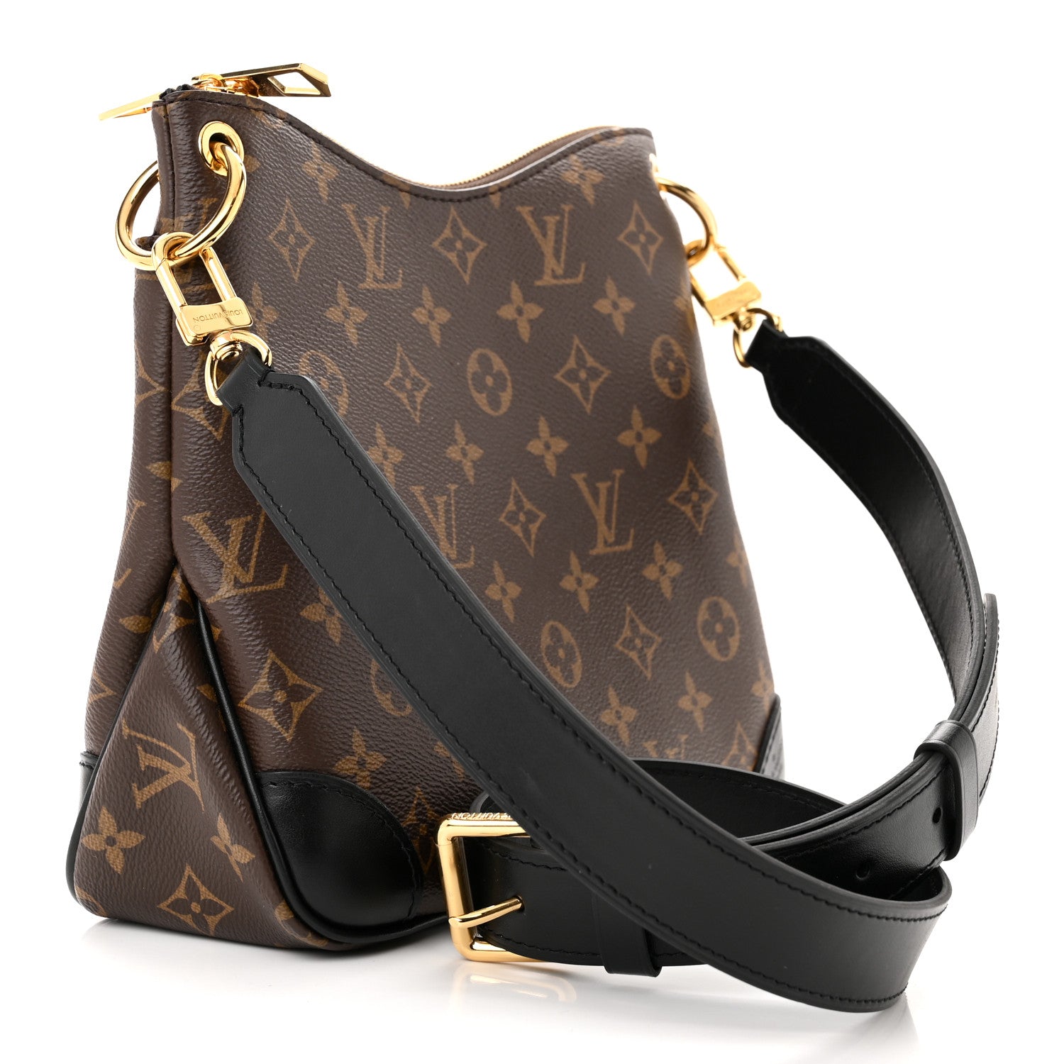 Louis Vuitton Monogram Odeon PM Black 3 of 10