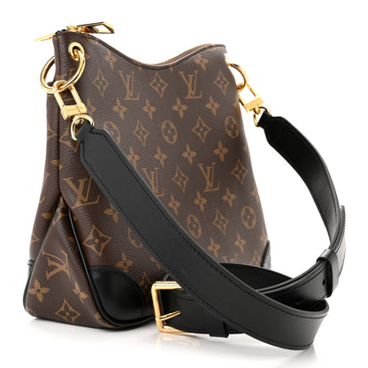 Louis Vuitton Monogram Odeon PM Black 3 of 10