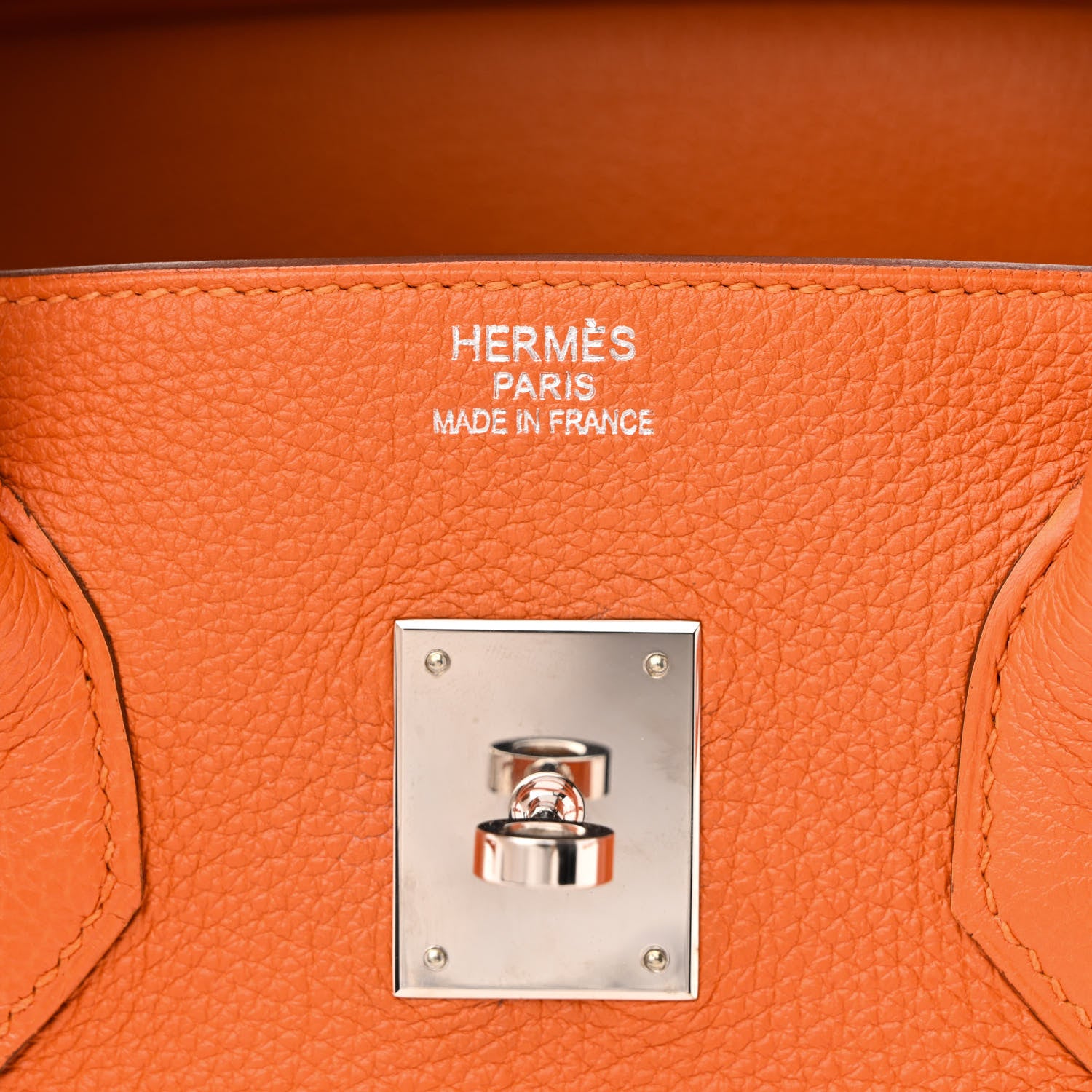 Hermes Togo Birkin 35 Orange 6 of 11