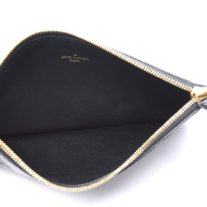 Louis Vuitton Empreinte Felicie Chain Wallet Zippered Insert Black 4 of 7