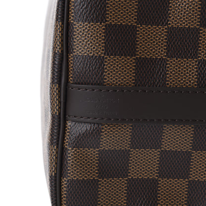 Louis Vuitton Damier Ebene Speedy Bandouliere 25 9 of 10