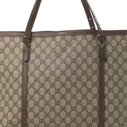 Gucci GG Supreme Monogram Medium Nice Tote Brown 8 of 19