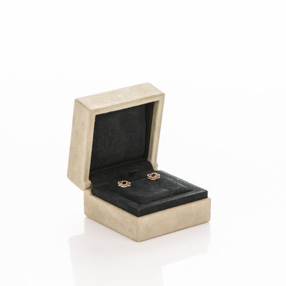 Van Cleef & Arpels 18K Yellow Gold Black Onyx Sweet Alhambra Earrings 4 of 4