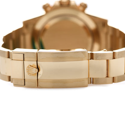 Rolex 18K Yellow Gold Diamond Mother of Pearl 40mm Oyster Perpetual Cosmograph Daytona Watch 116508 5 of 6