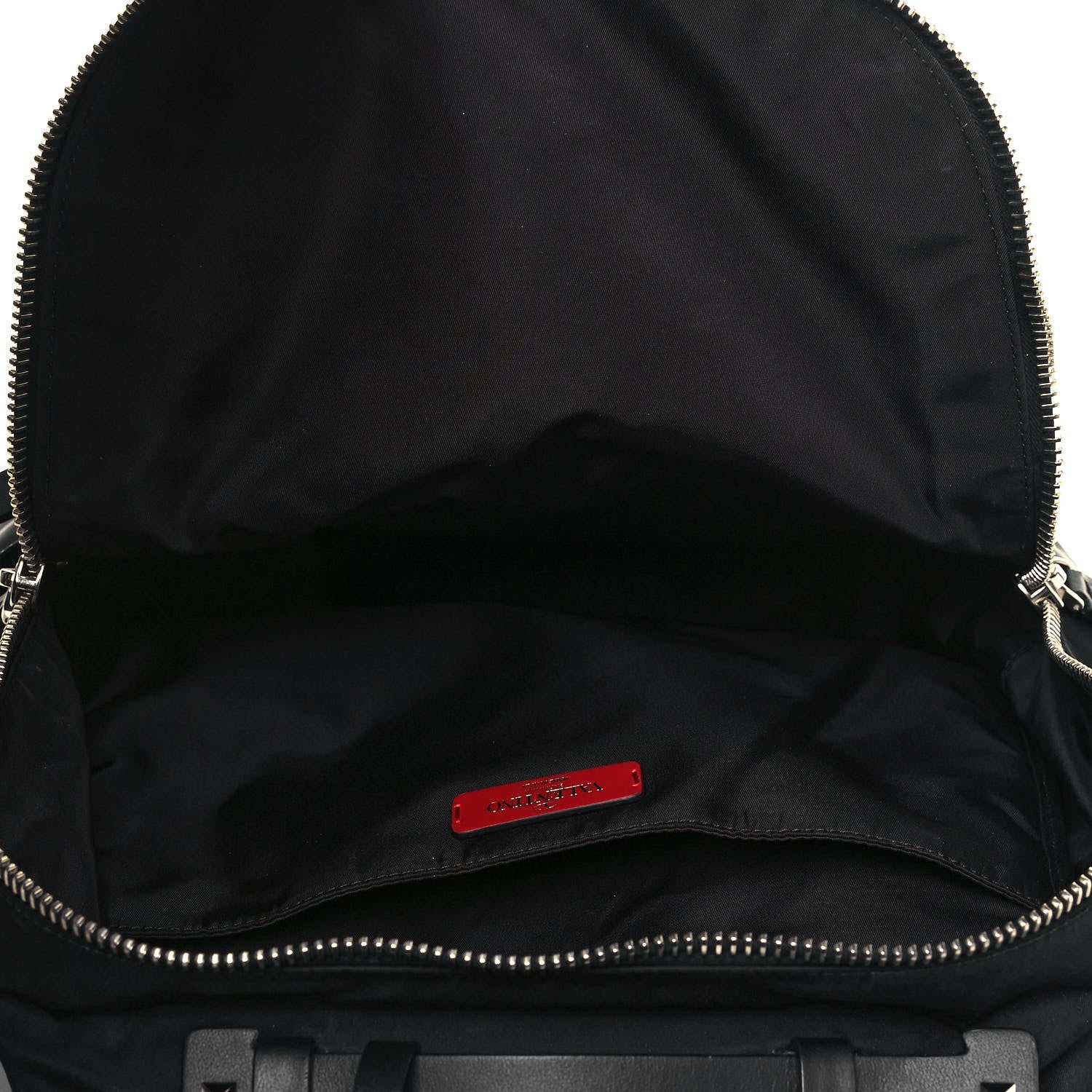 Valentino Garavani Nylon Star VLTN Rockstud Backpack Black 4 of 11
