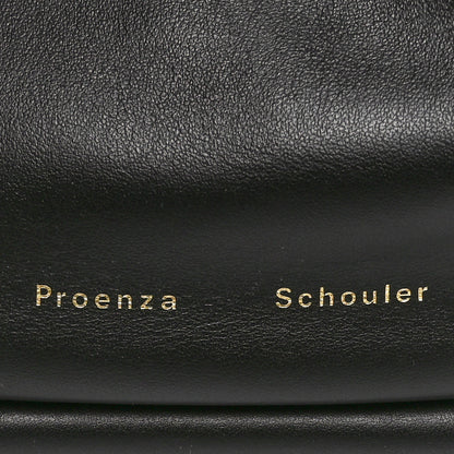 Proenza Schouler Calfskin Small Ruched Tote Black 6 of 11