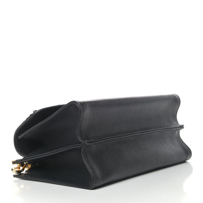 Fendi Vitello Elite Studded Monster Mini Demi Jour Shoulder Bag Black 3 of 5