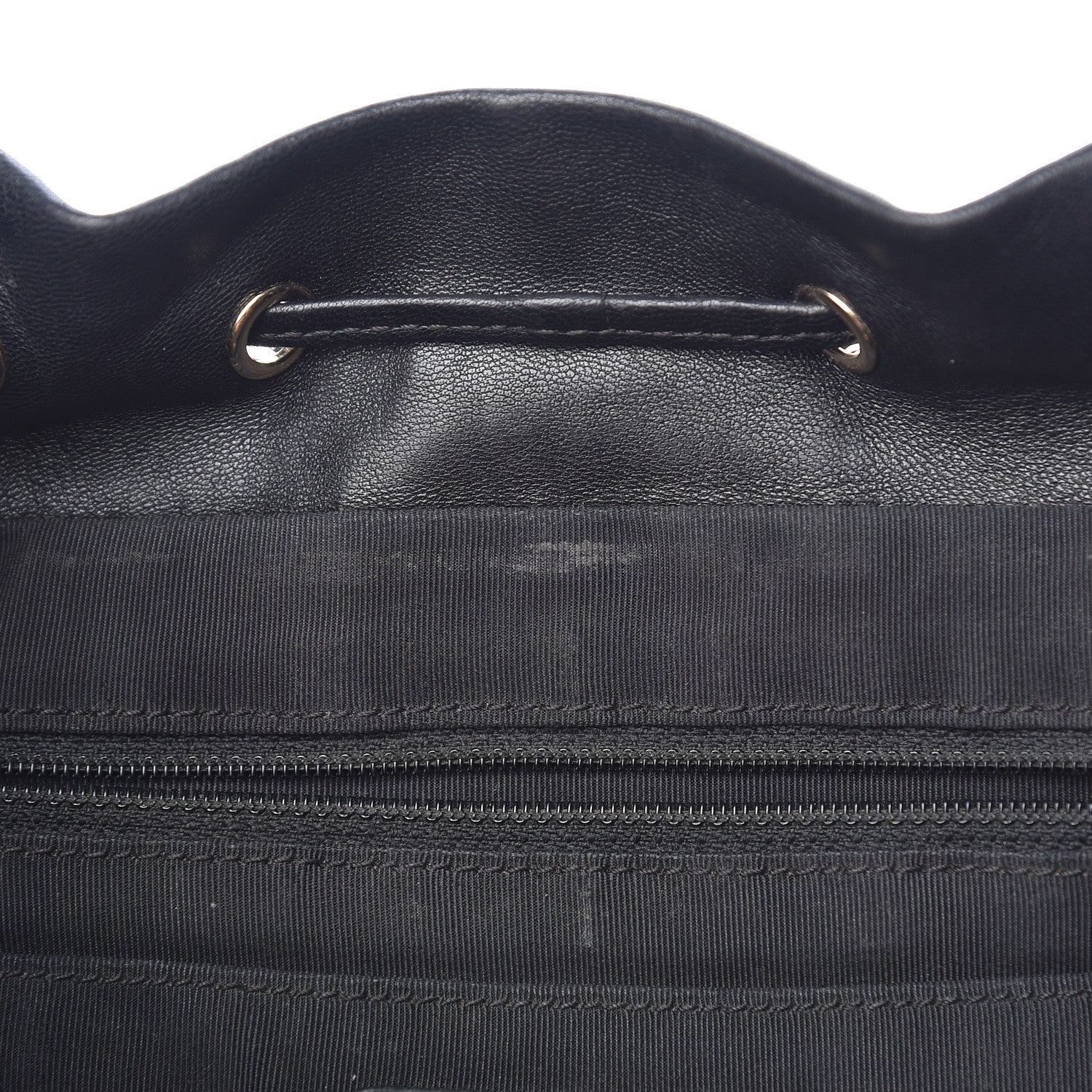 Chanel Lambskin Quilted Large Urban Spirit Backpack Black 9 of 14
