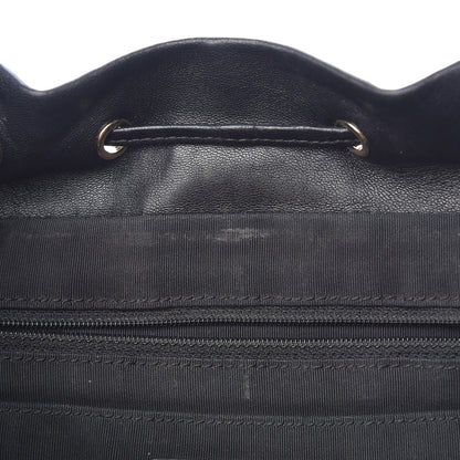 Chanel Lambskin Quilted Large Urban Spirit Backpack Black 9 of 14