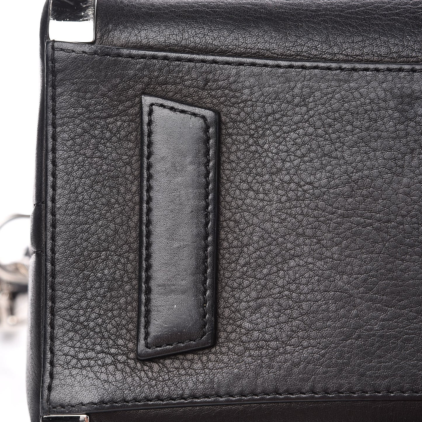 Sugar Goatskin Small Metal Corner Antigona Black