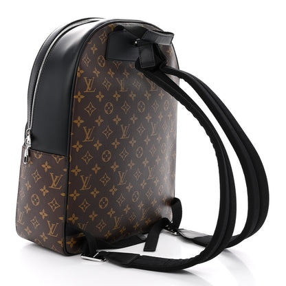 Louis Vuitton Monogram Macassar Josh Backpack 3 of 9