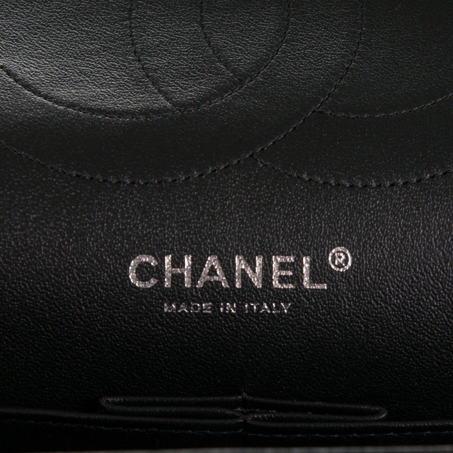 Chanel Lambskin Chevron Quilted Jumbo Double Flap So Black 7 of 8
